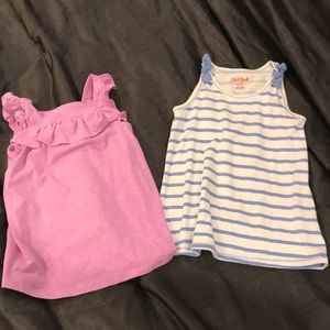 2 Cat & Jack Tank Tops